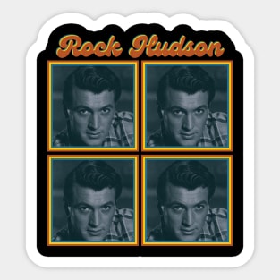 Rock Hudson Sticker
